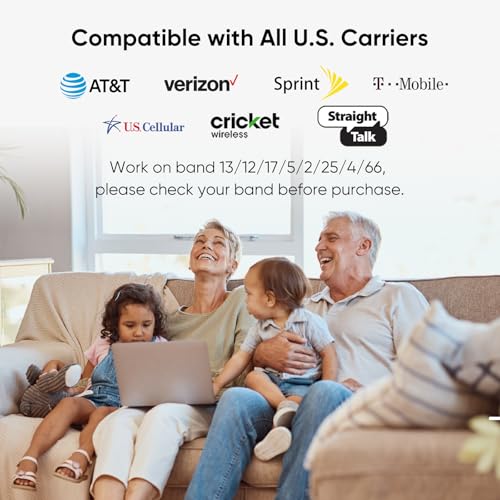Amazboost Cell Phone Booster for Home, Cell Phone Signal Booster Kit, All U.S. Carriers -Compatible with Verizon, AT&T, T-Mobile, Sprint & More-5G 4G LTE 3G FCC Approved - Image 2