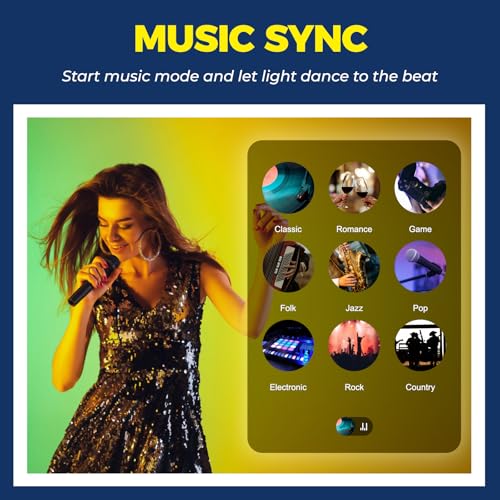 Lightinginside E12 Smart Light Bulbs 60W Equiv., 500LM 6W RGBCW Candelabra Chandelier Candle Bulb Works with Alexa/Google Home/Smart Life, 2.4G WiFi Bluetooth Bulbs, No Hub Required, ETL Listed, 3PCS - Image 7