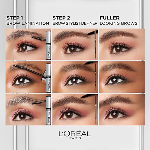 L\'Oreal Paris Infallible Up To 24H Wear Brow Lamination, Water-Resistant Longwear Eyebrow Gel Make Up, Clear/Transparent, 0.16 Fl Oz - Image 5