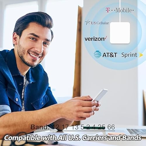 Cell Phone Booster for Home & Muti-Room, Up to 7000Sq. Ft,Cell Phone Signal Booster for Rural Area with 2 Indoor Panel Antennas,Boosts 5G 4G LTE for All U.S. Carriers, FCC Approved - Image 3