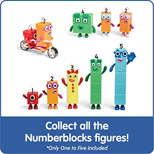 hand2mind Numberblocks Friends One to Five, Action Figure Set, Toy Figures & Playsets, Small Figurines for Kids, Counting Blocks, Numbers for Toddlers, Math Toys, Kids Birthday Gifts - Image 6