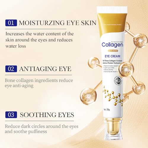 Collagen Skin Care Set, 6Pcs Anti Aging Face Care Sets for Women, Firming Skin, Shrink Pores, Smooth Wrinkles, Hydrating Skin Care Set Include Serum Face Cream Eye Cream Toner Cleanser Facial Mask1 - Image 7
