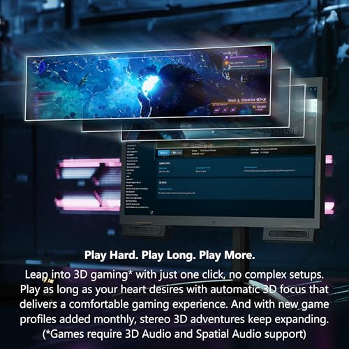 acer Predator SpatialLabs View 27 PSV27-2 27" Ultra HD Stereoscopic 3D Gaming Display | Eye Tracking | Real-Time Rendering | AI Technologies I AMD FreeSync Premium (G-SYNC Compatible) | 160Hz - Image 5