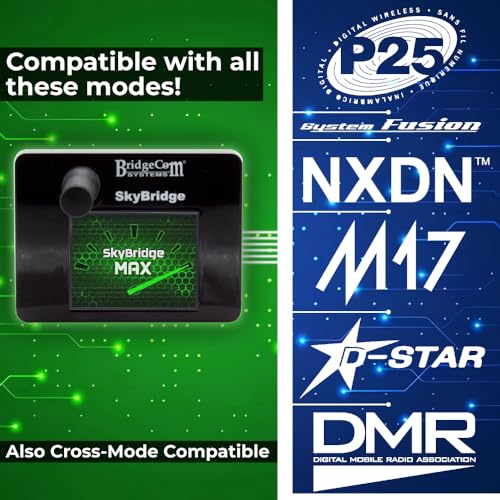 BridgeCom SkyBridge MAX MMDVM Hotspot - Dual Band - WiFi and Ethernet - DMR, YSF, D-Star, NXDN, P25, M17, POCSAG - 2.4" Color Screen - Raspberry Pi 4B - Image 6