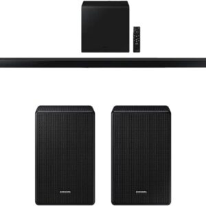 Samsung HW-S800B 3.2.1ch Soundbar with Wireless Dolby Atmos DTS:X, Black Bundle SWA-9500S Wireless Rear Speaker Kit