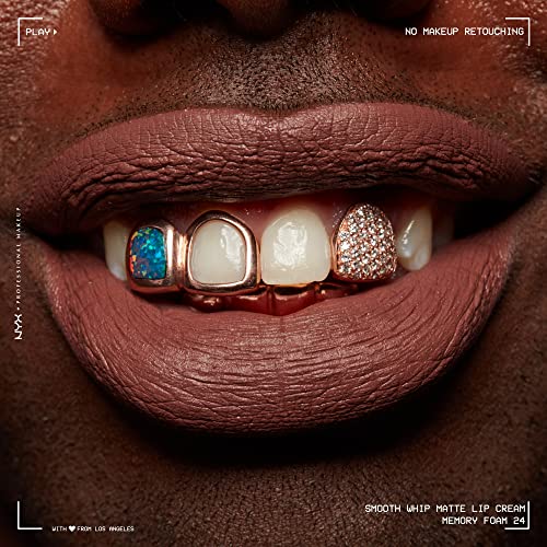 NYX PROFESSIONAL MAKEUP Smooth Whip Matte Lip Cream, Long Lasting, Moisturizing, Vegan Liquid Lipstick - Memory Foam (Cool Caramel) - Image 5