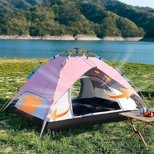 Waterproof Camping Tent with Pool, Outdoor Beach Tent, Quick Setup for Hiking, Fishing, and Picnic – Spacious, Durable, and Ideal for Couples & Families - Image 3