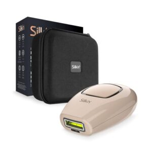 Silk’n Infinity Fast Compact IPL Device, Galvanic Enhanced Hair Removal, Face and Body, Women and Men, Travel Case Included