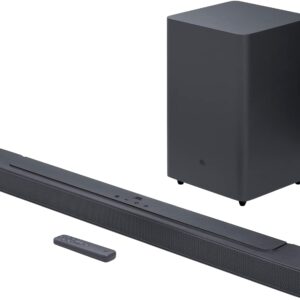 JBL Bar 2.1 Deep Bass (MK2) – 2.1 Channel soundbar with Wireless subwoofer (6.5’’), 300W Max Output, Bluetooth Enable (Black)
