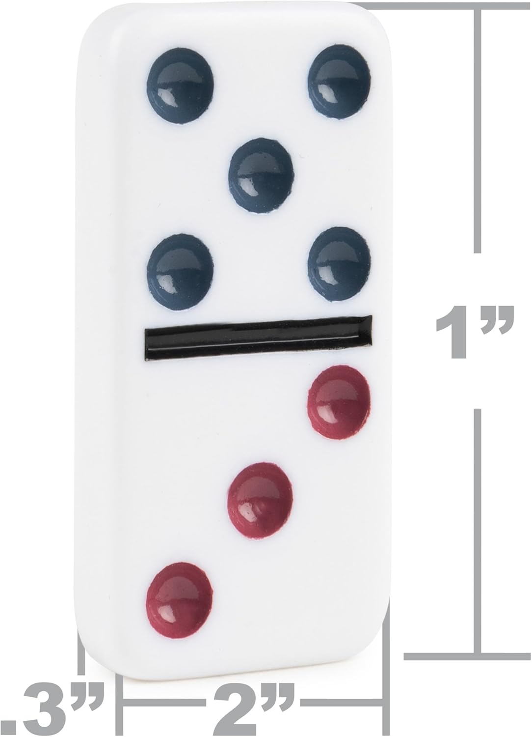 Spin Master Games, Mexican Train Dominoes Set in Aluminum Carry Case, Includes Colorful Trains for Fun-Filled Family Game Night, for Kids & Family, 2-8 Players, for Ages 8 & Up - Image 7