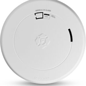 First Alert SMCO210, 10-Year Sealed Battery Combination Smoke & Carbon Monoxide Alarm with Slim Profile Design, 1-Pack
