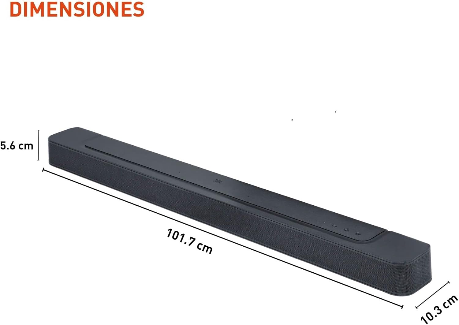 JBL Bar 500: 5.1-Channel soundbar with MultiBeam™ and Dolby Atmos®, Black - Image 3