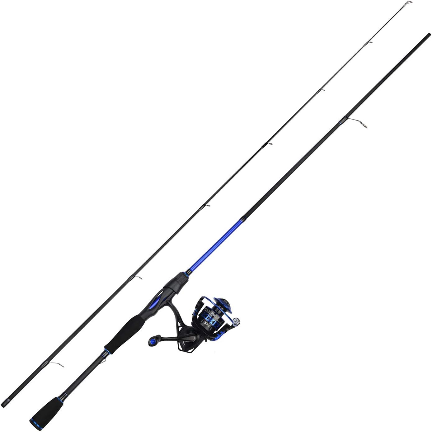 KastKing Centron Fishing Rod and Reel Combo, Spinning & Baitcasting Combos, IM6 Graphite 2Pc Blanks, Stainless Steel Guides with Ceramic Rings, Contoured EVA Handles & Fighting Butt - Image 4