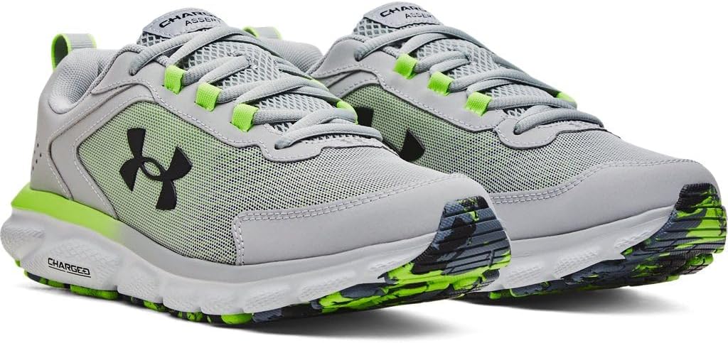 Under Armour Mens Charged Assert 9 Marble Running Shoe - Image 6