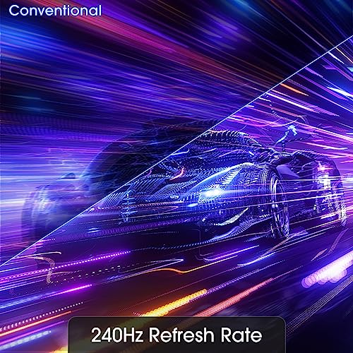 Sceptre Curved 32\" FHD 1080p Gaming Monitor Up to 240Hz 1ms 99% sRGB AMD FreeSync Premium Build-in Speakers, HDMI x3 Displayport Machine Black (C325B-FWD240) - Image 6