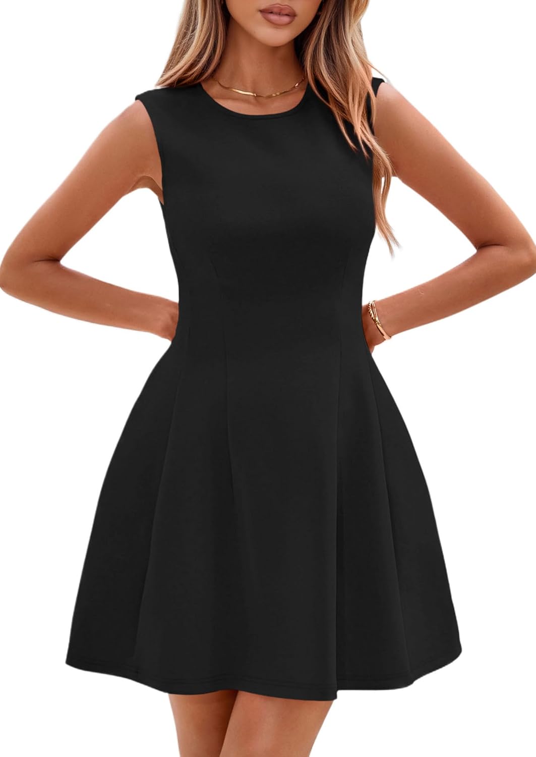 PRETTYGARDEN Summer Dresses for Women 2026 Elegant Classy Spring A Line Business Casual Work Graduation Cocktail Short Dress - Image 8