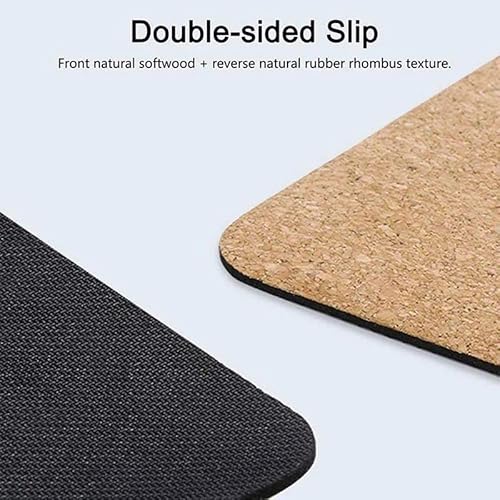 183X61cm Natural Cork TPE Yoga Mat Fitness Gym Sports Mats Pilates Exercise Pads Non-Slip Yoga Mats 6mm Absorb Sweat Odorless - Image 6