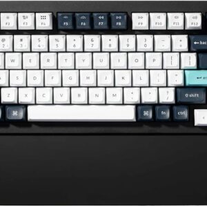 Keychron Silicone Palm Rest for V1 / V1 Max / V2 / V2 Max / Q1/ Q1 Pro / Q1 HE/ Q1 Max / Q2 / Q2 Pro / Q2 Max/ Q2 HE/ P1 / P1 Pro / P1 HE – Black, 12.89″ Length