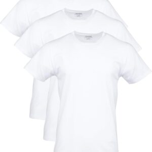 Gildan Mens Cotton Stretch T-Shirts, Multipack