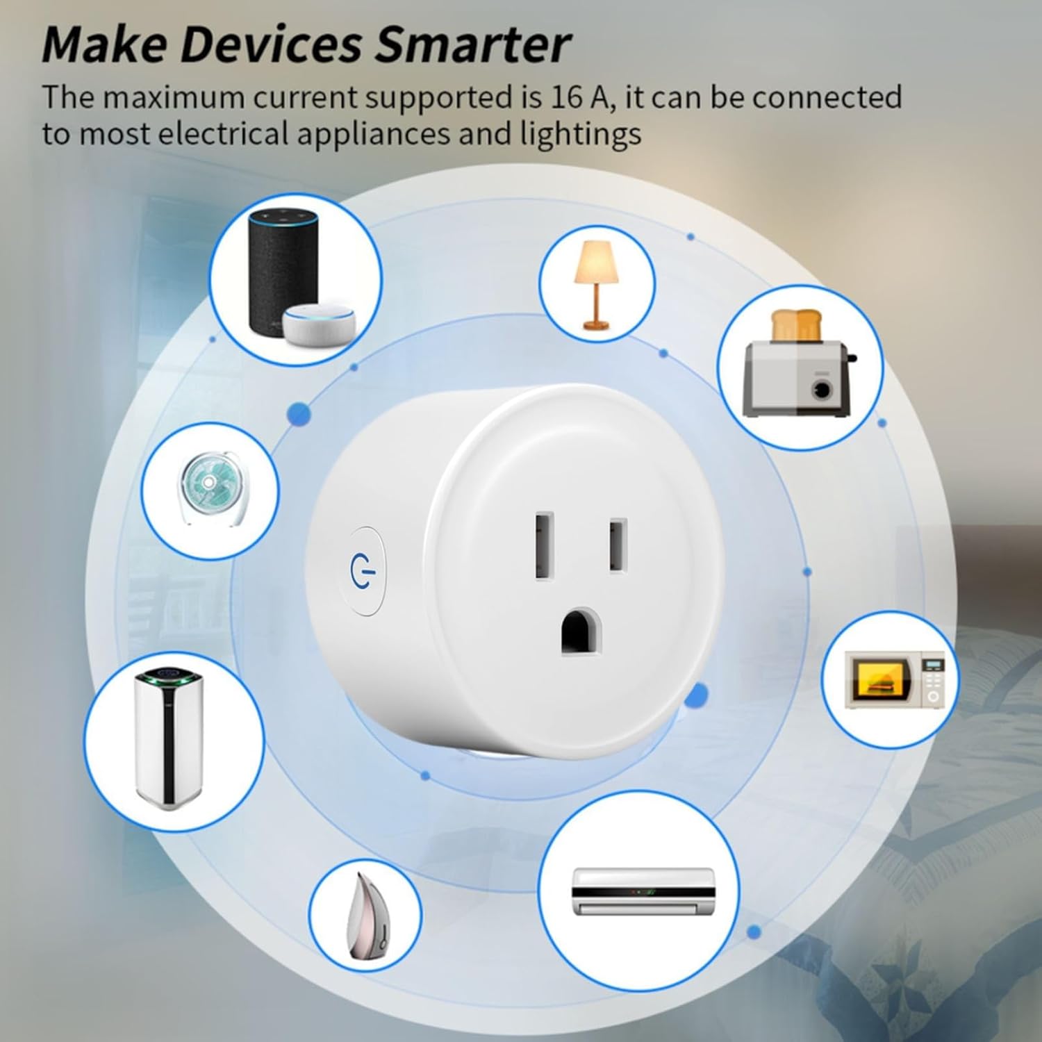 WiFi Smart Plug | Compatible with Alexa & Google Home | WiFi Outlet for Remote Control & Timer and Schedule Function | No Hub Required | Safety Certified (2Pack) - Image 6