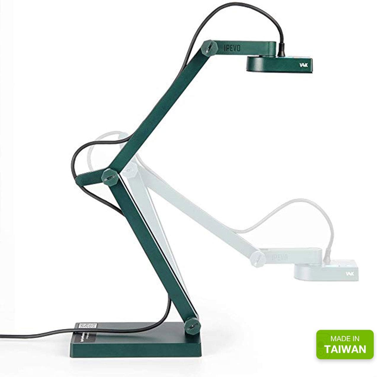 IPEVO V4K Ultra High Definition 8MP USB Document Camera — Mac OS, Windows, Chromebook Compatible for Live Demo, Web Conferencing, Distance Learning, Remote Teaching - Image 4