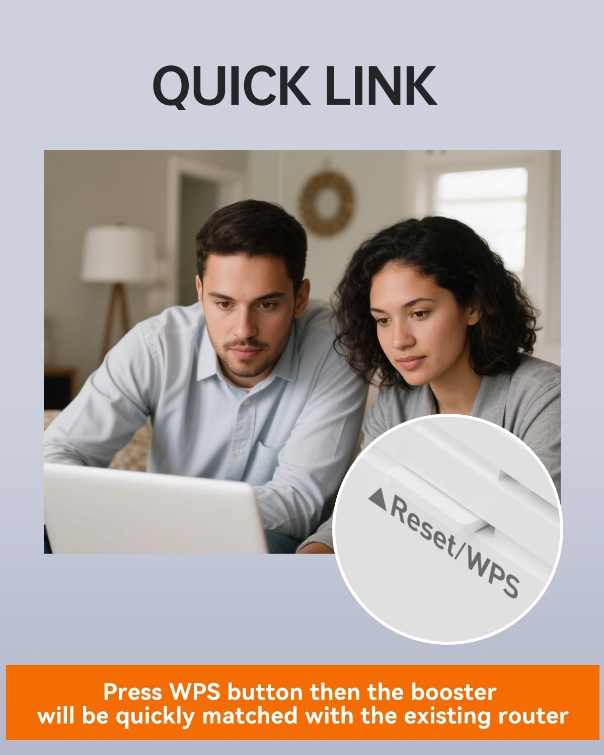 WiFi Extender with Ethernet Port, Covers Up to 13888 Sq.ft and 150+ Devices, WiFi Extender Signal Booster with Dual Band 5GHz/2.4GHz, Antennas, Ethernet Port & EasyMesh, 1-Tap Setup - Image 7