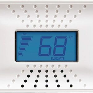 First Alert CO710 Carbon Monoxide Detector with 10-Year Battery and Digital Temperature Display , White