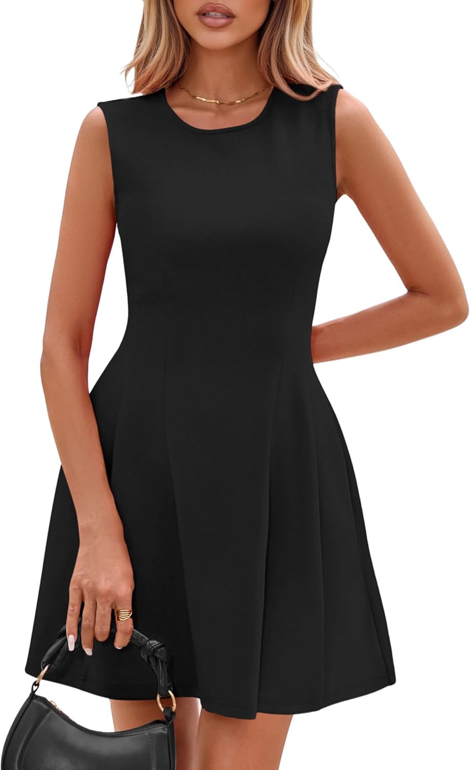 PRETTYGARDEN Summer Dresses for Women 2026 Elegant Classy Spring A Line Business Casual Work Graduation Cocktail Short Dress - Image 5