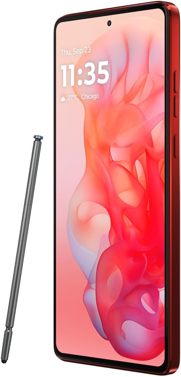 Motorola Moto G Stylus 5G | 2024 | Unlocked | Made for US 8/256GB | 50MP Camera | Scarlet Wave - Image 12