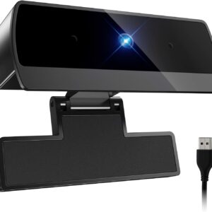Webcam for PC, Full HD 1080P Video Calling, HD Light Correction, Works with Skype, Zoom, FaceTime, Hangouts, PC/Mac/Laptop/MacBook/Tablet