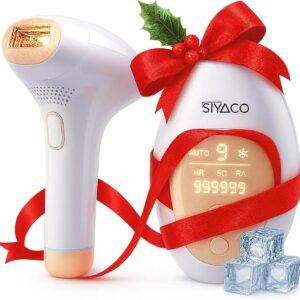 Laser Hair Removal Device, 03 Heads at-Home IPL Hair Removal for Women & Men – Safe 45°F Ice-Cooling Contact for Painless & Long-Lasting Results, 86% Hair Reduction in 3 Weeks for Full Body