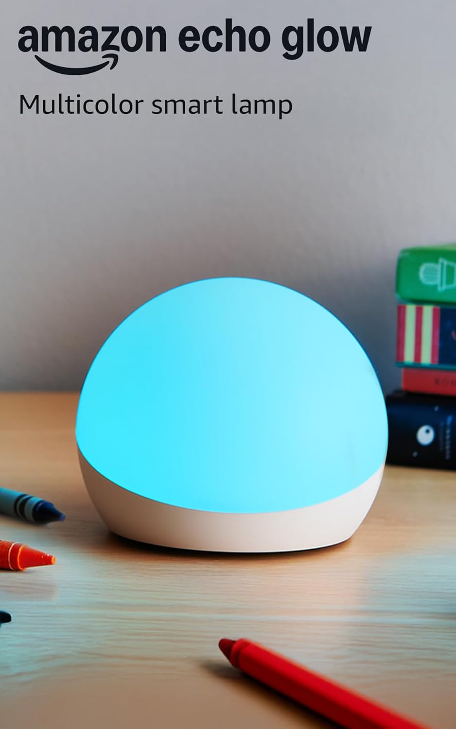 Echo Glow - Multicolor smart lamp, Works with Alexa
