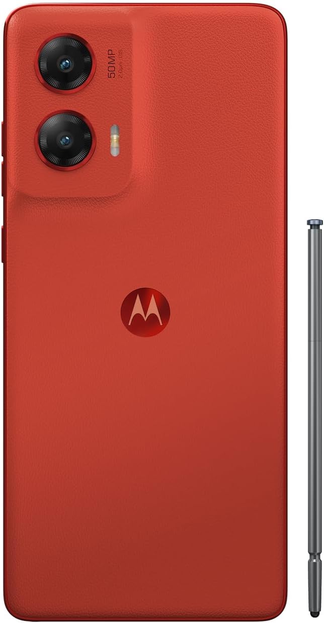 Motorola Moto G Stylus 5G | 2024 | Unlocked | Made for US 8/256GB | 50MP Camera | Scarlet Wave - Image 4