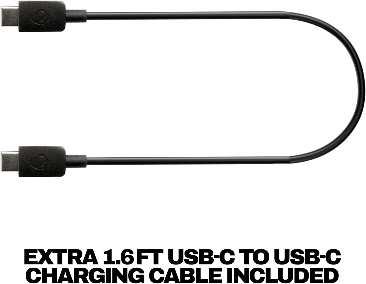 Skullcandy Crusher Evo Wireless Bluetooth Headphones with Extra USB-C Charging Cable, Multi-Sensory Bass, Noise Isolating Over-Ear Fit, 40 Hours Battery, Microphone for iPhone Android - True Black - Image 2