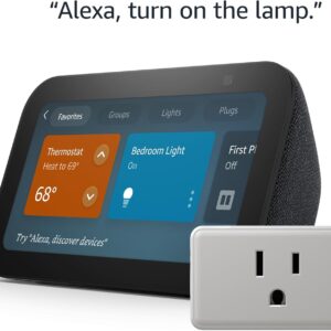 Echo Show 5 with Legrand Radiant Smart Plug