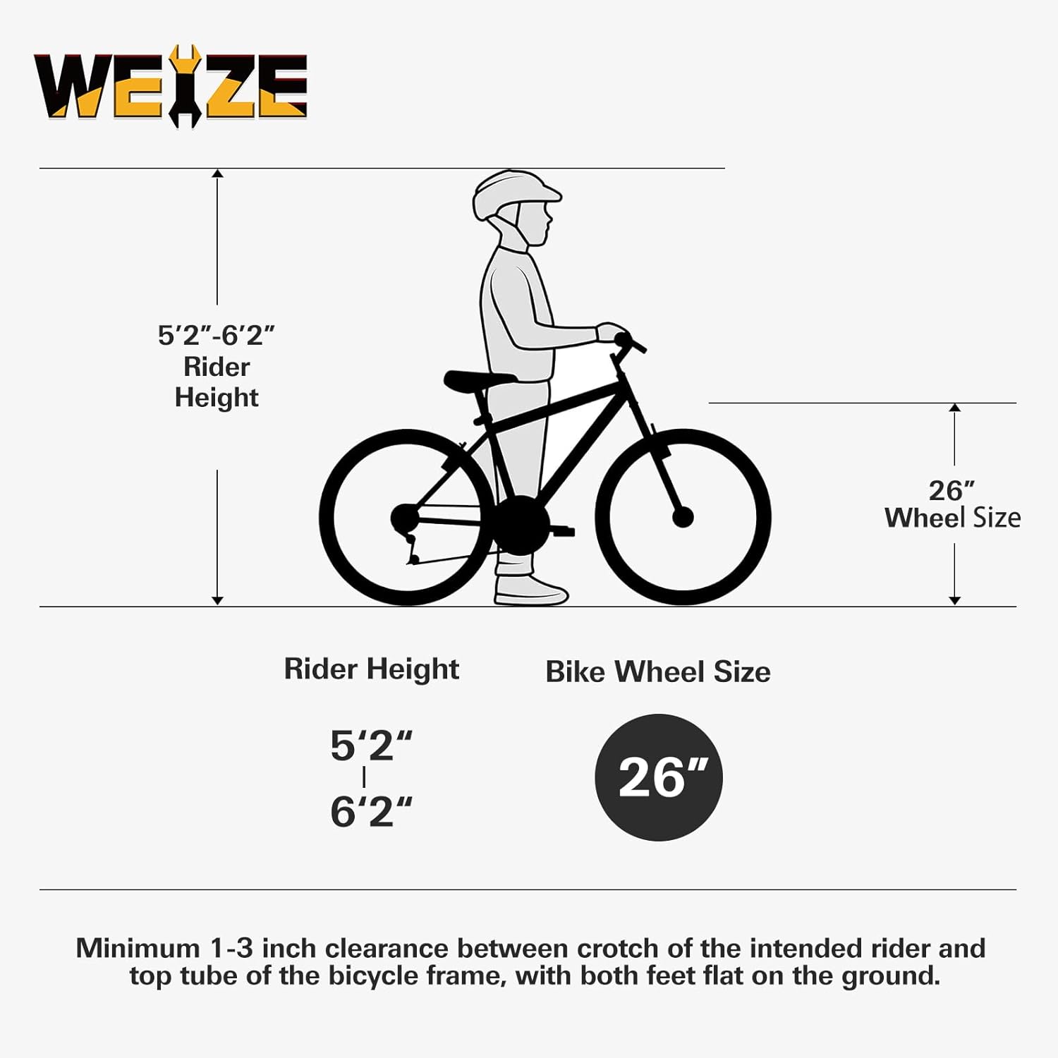 WEIZE Mountain Bike, 26/27.5 inch Outdoor Cycling Bike,18-Speed/High-Carbon Steel/Dual Full Suspension, Adjustable Ergonomic Seat for Men Women Adult, MTB Bicycle with Suspension Fork,Sleek Colors - Image 6