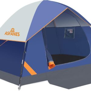 2-12 Person Tents for Camping Waterproof, Backpack Double Layer Tents, Perfect Picnics, Fishing and Backyard Camping