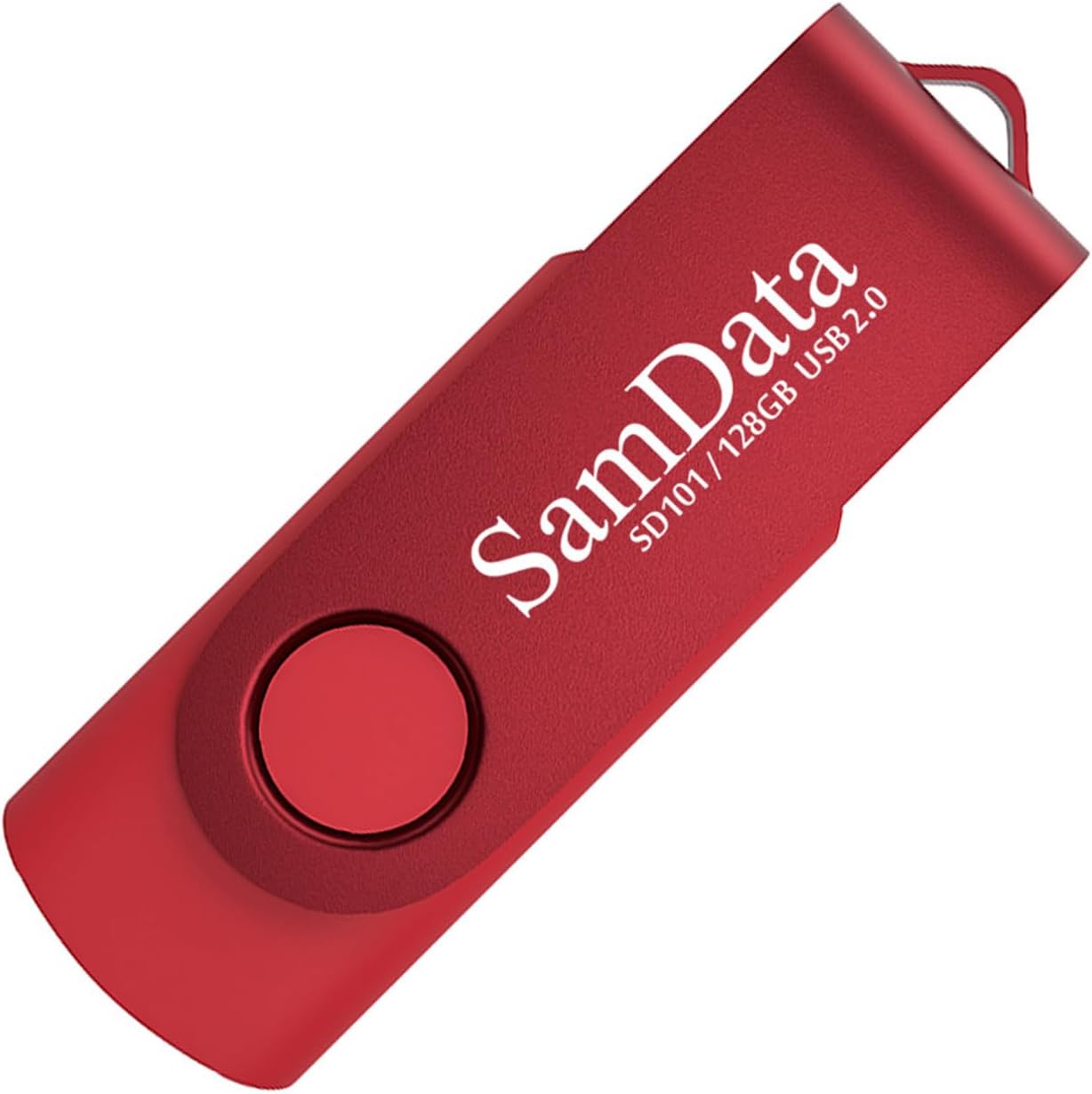 128GB USB Flash Drives 1 Pack 128GB Thumb Drives Memory Stick Jump Drive with LED Light for Storage and Backup (1 Pack Red) - Image 2