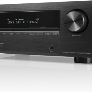Denon AVR-X3800H 9.4-Ch 8K UHD AVR Home Theater Stereo Receiver, (105W X 9) Built-in Bluetooth Wi-Fi & HEOS Multi-Room Streaming Dolby Atmos DTS:X IMAX Enhanced & Auro 3D