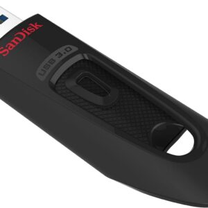 SanDisk 128GB Ultra USB 3.0 Flash Drive – SDCZ48-128G-GAM46, Black