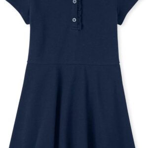 The Children’s Place Girls Pique Polo Dress