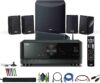 Yamaha YHT-5960U 5.1-Channel Home Theater System for TV Surround Sound System with 8″ 100W Powered Subwoofer and 8K HDMI and MusicCast Bundle with Accessories