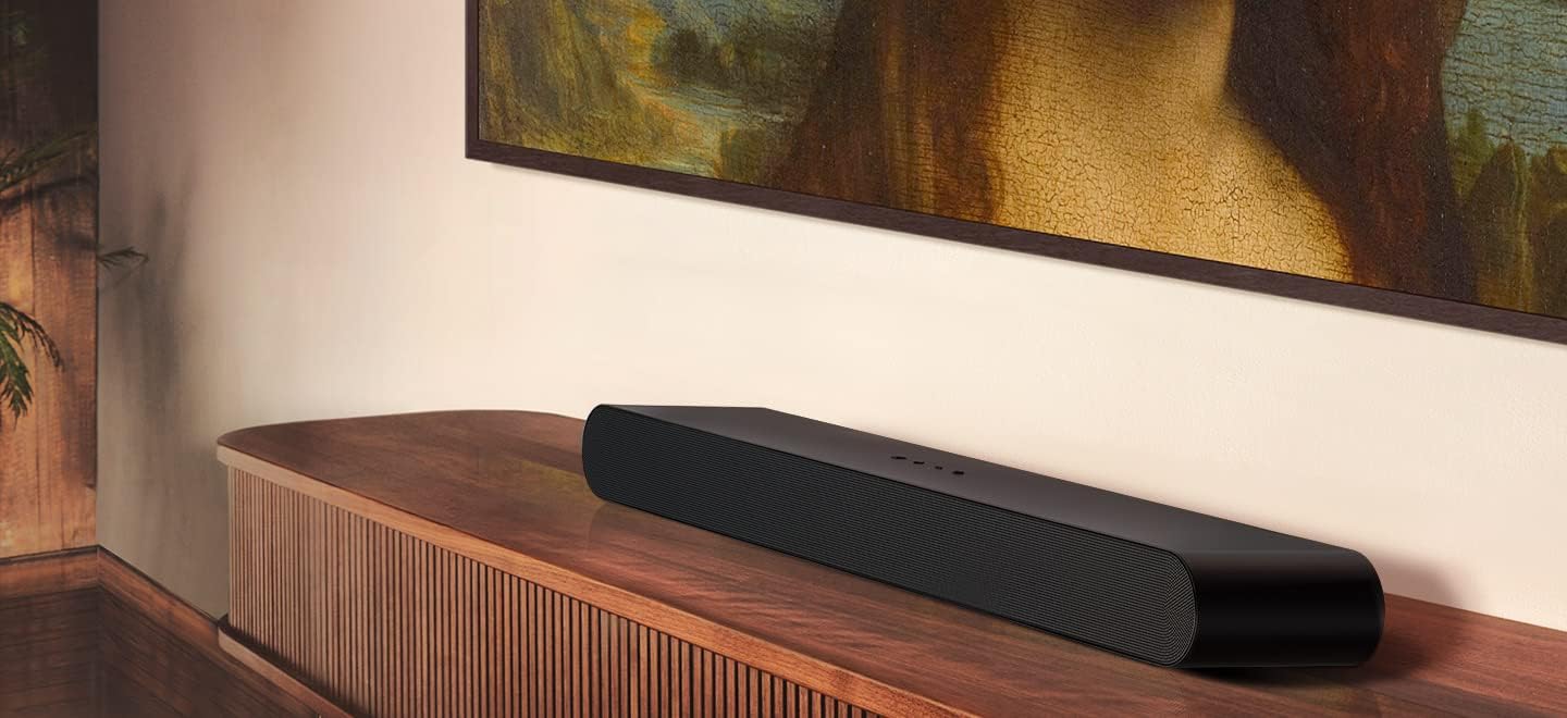 SAMSUNG HW-S50B/ZA 3.0ch All-in-One Soundbar w/Dolby 5.1, DTS Virtual:X, Q Symphony, Built in Center Speaker, Adaptive Sound Lite, Bluetooth Multi Connection, 2022 Black - Image 8