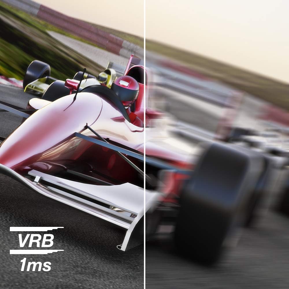 acer Nitro KG241Y Sbiip 23.8” Full HD (1920 x 1080) VA Gaming Monitor | AMD FreeSync Premium Technology | 165Hz Refresh Rate | 1ms (VRB) | ZeroFrame Design | 1 x Display Port 1.2 & 2 x HDMI 2.0,Black - Image 4