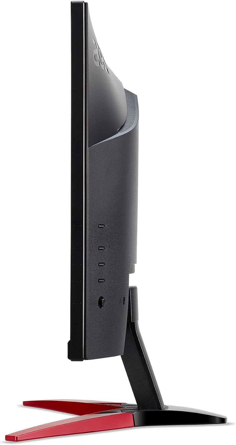 acer Nitro KG241Y Sbiip 23.8” Full HD (1920 x 1080) VA Gaming Monitor | AMD FreeSync Premium Technology | 165Hz Refresh Rate | 1ms (VRB) | ZeroFrame Design | 1 x Display Port 1.2 & 2 x HDMI 2.0,Black - Image 8