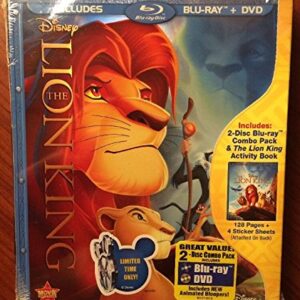 The Lion King: Diamond Edition (Exclusive Blu-ray + DVD Combo Pack & The Lion King Activity Book Gift Set)