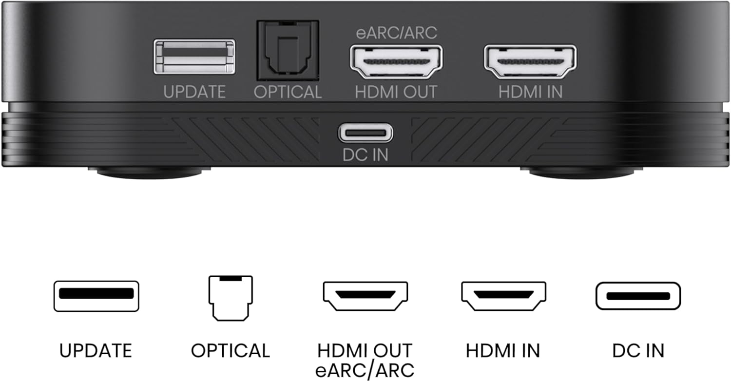 Hisense HT Saturn 4.1.2Ch Sound Bar with Wireless Subwoofer, Dolby Atmos, DTS:X, Bluetooth 5.3, EzPlay, 4K HDMI Pass Through, Roku TV Ready, HDMI/AUX/ARC/Optical/USB, 5 EQ Modes, Hi Concerto - Image 13