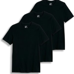 Jockey T-Shirts for Men – Crew Neck Undershirts, Cotton Men’s T-Shirts – 3 Pack