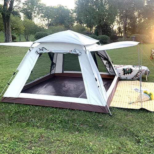 4-Person Waterproof Camping Tent, Spacious Lightweight, Durable, Easy Setup for Hiking, Backpacking, Family Camping - Image 7