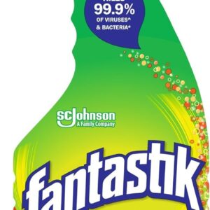Fantastik All Purpose Cleaner, Multipurpose Surface Cleaner & Kitchen Grease Removal, Packaging Designed to Prevent Leakage and Breakage, Fresh Scent, 32 Fl Oz